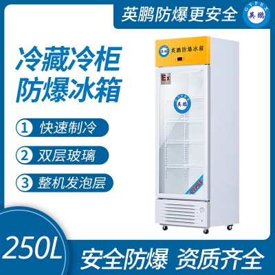 英鹏防爆空调厂家 立式冷藏柜250L